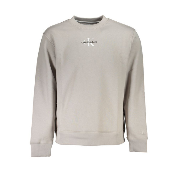 Calvin Klein Elegant Crew Neck Fleece Sweatshirt Calvin Klein Elegant Crew Neck Fleece Sweatshirt