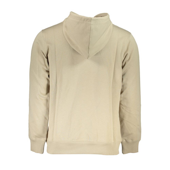 Beige Hooded Cotton Sweatshirt Beige Hooded Cotton Sweatshirt