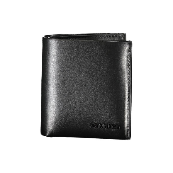 Sleek Black Leather RFID Wallet Sleek Black Leather RFID Wallet