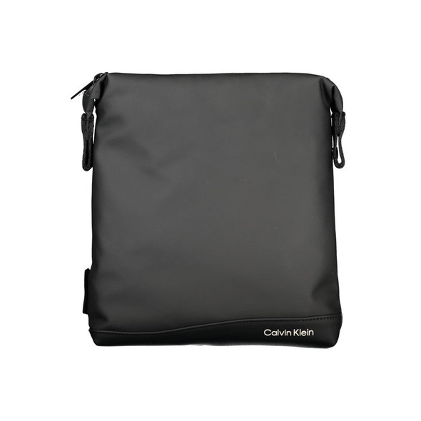 Elegant Black Shoulder Bag with Contrast Details Elegant Black Shoulder Bag with Contrast Details