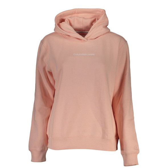 Chic Pink Hooded Fleece Sweatshirt Chic Pink Hooded Fleece Sweatshirt