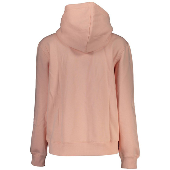 Chic Pink Hooded Fleece Sweatshirt Chic Pink Hooded Fleece Sweatshirt