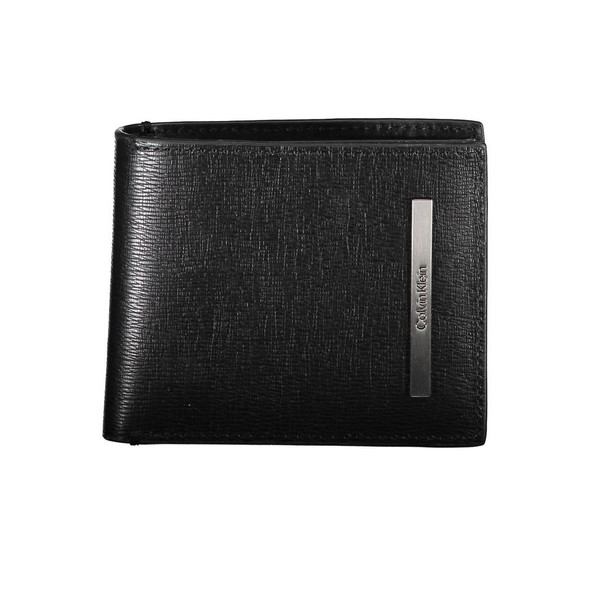 Black Eco Leather Men Wallet Black Eco Leather Men Wallet