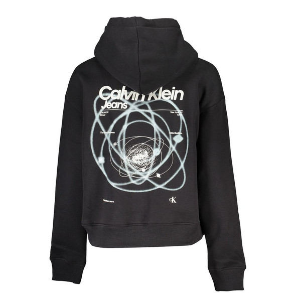 Sleek Hooded Fleece Sweatshirt with Embroidery Sleek Hooded Fleece Sweatshirt with Embroidery