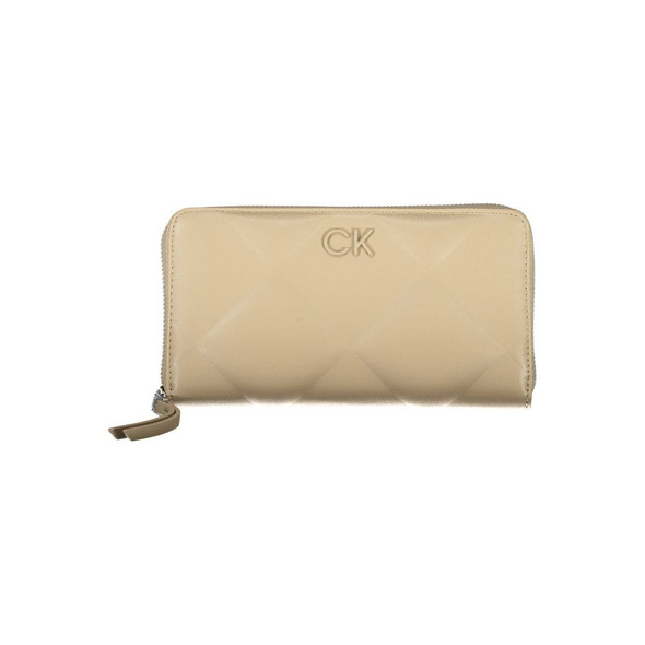 Elegant Beige Multi-Compartment RFID Wallet Elegant Beige Multi-Compartment RFID Wallet