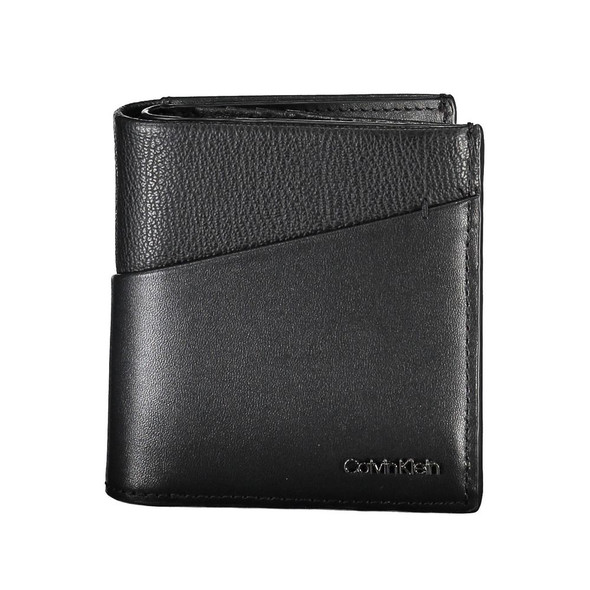 Black Recycled Polyester Men Wallet Black Recycled Polyester Men Wallet