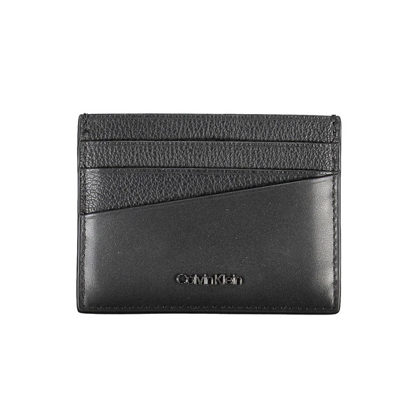 Elegant Leather Card Holder in Timeless Black Elegant Leather Card Holder in Timeless Black