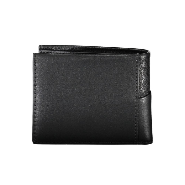 Black Polyester Men Wallet CA-26313 Black Polyester Men Wallet CA-26313