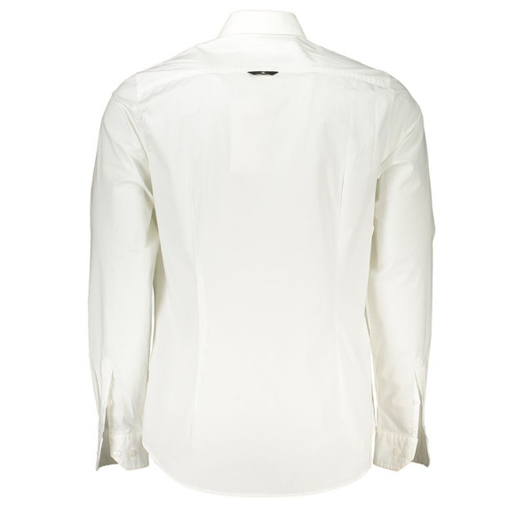 Elegant Slim Fit Long Sleeved White Shirt Elegant Slim Fit Long Sleeved White Shirt