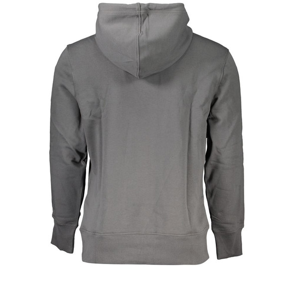 Elegant Gray Hooded Sweatshirt Elegant Gray Hooded Sweatshirt