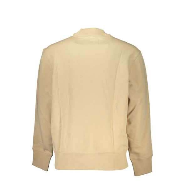 Beige Crew Neck Logo Sweatshirt Beige Crew Neck Logo Sweatshirt