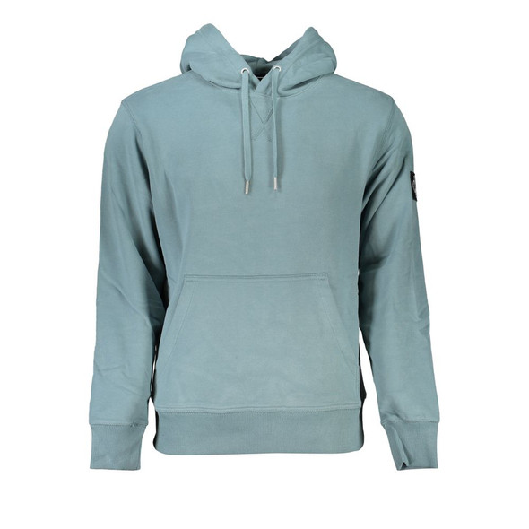 Chic Green Hooded Cotton Sweatshirt Chic Green Hooded Cotton Sweatshirt