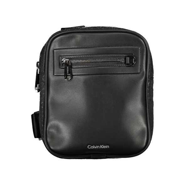 Sleek Urban Shoulder Bag with Contrast Details Sleek Urban Shoulder Bag with Contrast Details