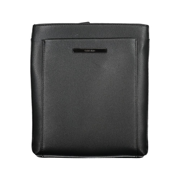 Elegant Black Shoulder Bag with Contrasting Details CA-27481 Elegant Black Shoulder Bag with Contrasting Details CA-27481
