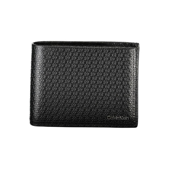 Sleek Black Leather Bifold Wallet with RFID Block Sleek Black Leather Bifold Wallet with RFID Block
