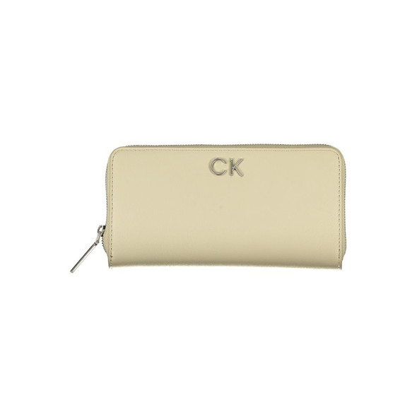 Elegant Beige Zip Wallet with RFID Blocking Elegant Beige Zip Wallet with RFID Blocking