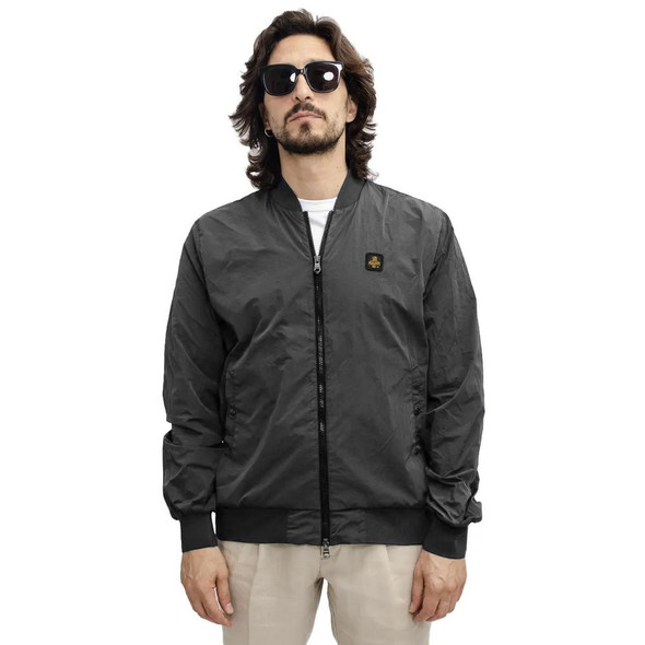 Chic Garment-Dyed Bomber Jacket Chic Garment-Dyed Bomber Jacket