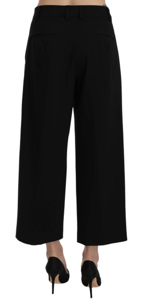 Dolce & Gabbana Black Print Trousers Pants Dolce & Gabbana Black Print Trousers Pants