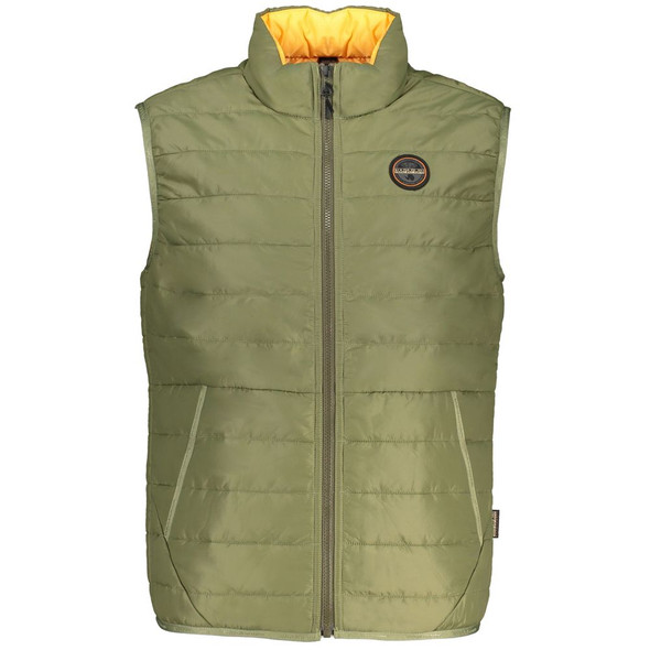 Sleeveless Contrast Detail Zip Jacket Sleeveless Contrast Detail Zip Jacket