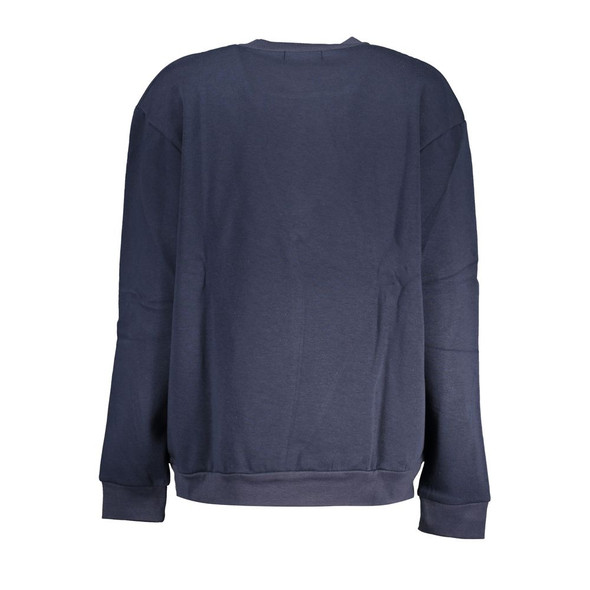 Chic Blue Embroidered Fleece Sweatshirt Chic Blue Embroidered Fleece Sweatshirt