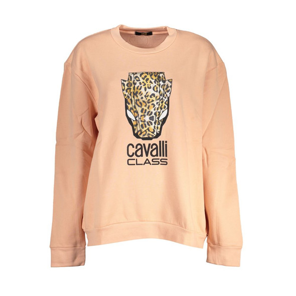 Elegant Pink Fleece Crew Neck Sweater Elegant Pink Fleece Crew Neck Sweater