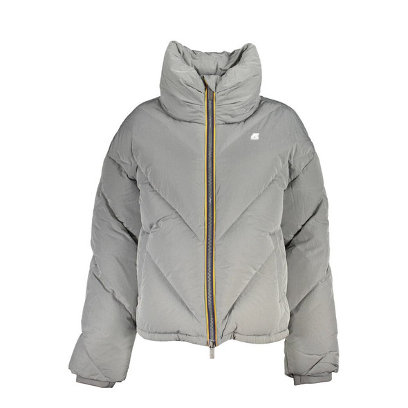 Elegant Gray Long-Sleeved Jacket Elegant Gray Long-Sleeved Jacket