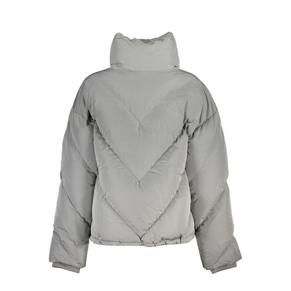 Elegant Gray Long-Sleeved Jacket Elegant Gray Long-Sleeved Jacket