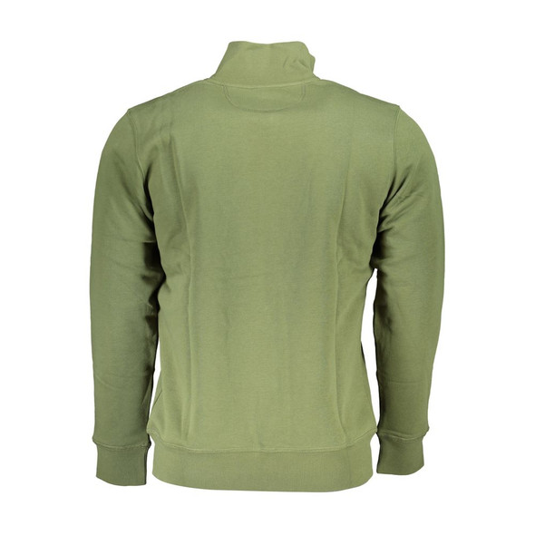 Classic Green Zippered Fleece Sweatshirt Classic Green Zippered Fleece Sweatshirt