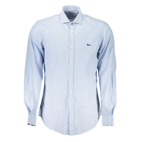 Harmont & Blaine Light Blue Cotton Men Shirt Harmont & Blaine Light Blue Cotton Men Shirt