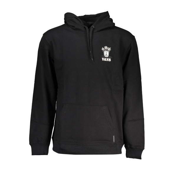 Sleek Fleece Hooded Sweatshirt in Black VA-25442 Sleek Fleece Hooded Sweatshirt in Black VA-25442