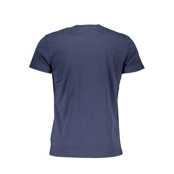 Elegant Crew Neck Cotton Tee with Embroidery Elegant Crew Neck Cotton Tee with Embroidery
