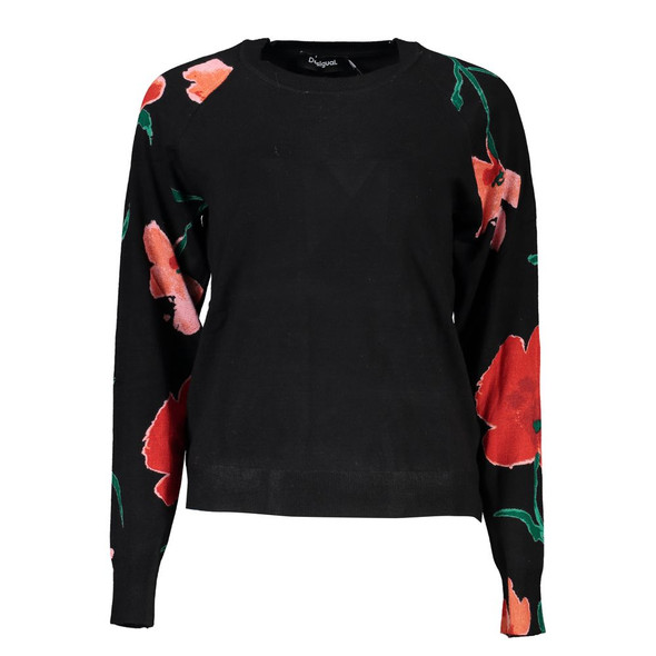 Chic Contrast Crew Neck Sweater Chic Contrast Crew Neck Sweater