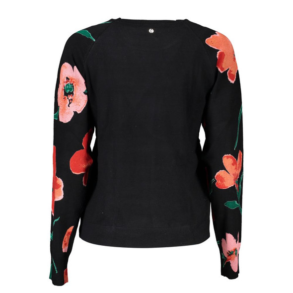 Chic Contrast Crew Neck Sweater Chic Contrast Crew Neck Sweater