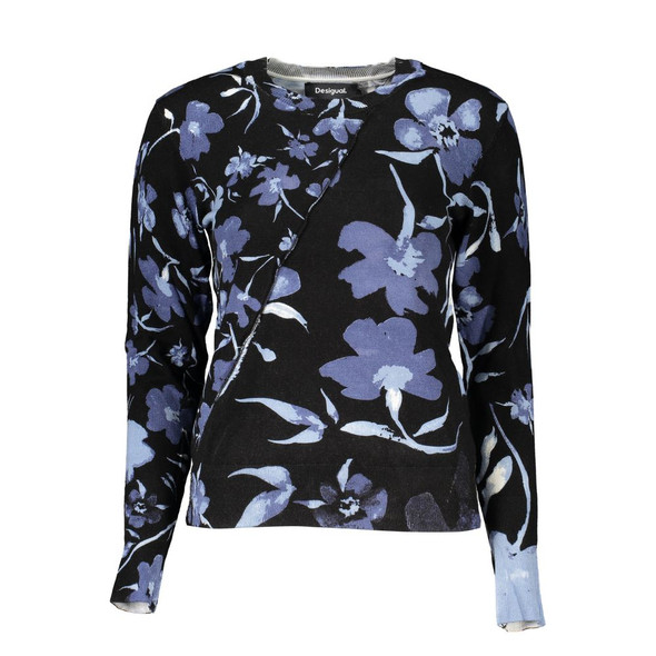 Chic Contrasting Crew Neck Sweater Chic Contrasting Crew Neck Sweater