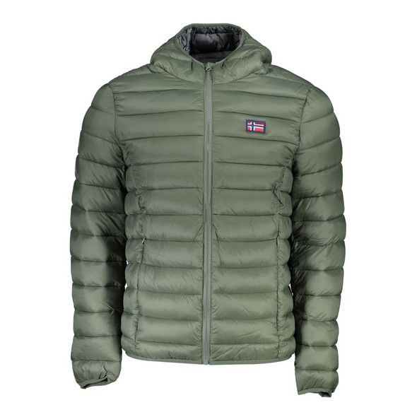 Emerald Haven Polyamide Hooded Jacket Emerald Haven Polyamide Hooded Jacket