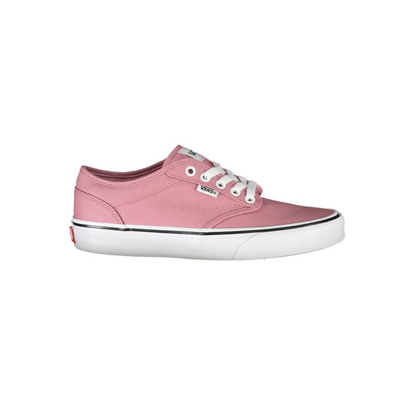 Chic Pink Sneakers with Contrast Laces Chic Pink Sneakers with Contrast Laces
