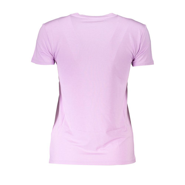 Purple Rhinestone Crew Neck Tee Purple Rhinestone Crew Neck Tee