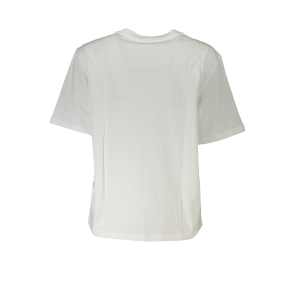Elegant Short Sleeve Crew Neck T-Shirt with Rhinestone Detail Elegant Short Sleeve Crew Neck T-Shirt with Rhinestone Detail