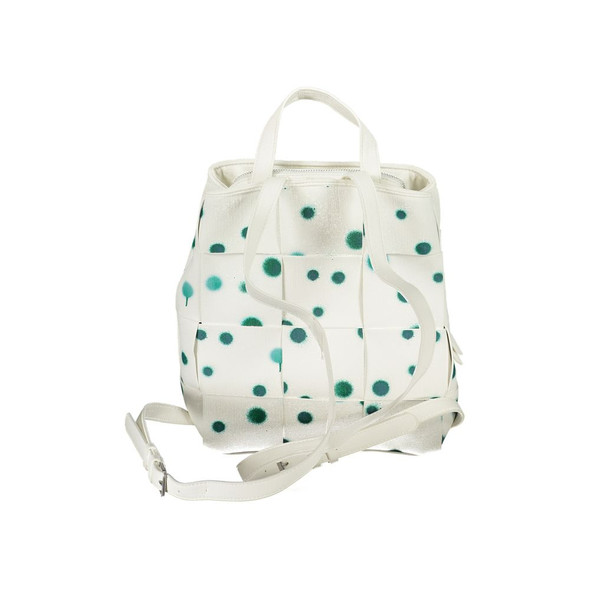 White Polyethylene Backpack White Polyethylene Backpack