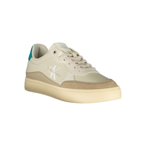 Beige Polyester Sneaker Beige Polyester Sneaker