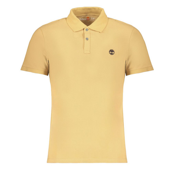 Timberland Beige Cotton Polo Shirt Timberland Beige Cotton Polo Shirt