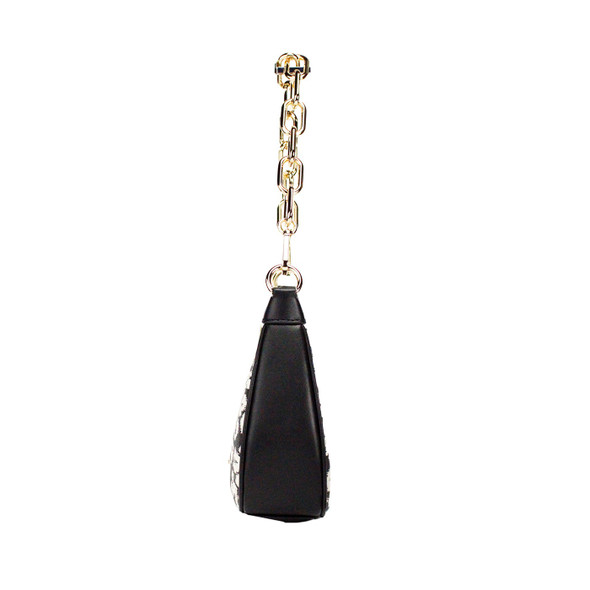 Michael Kors Cora Medium Heart Print PVC Zip Pouchette Crossbody Bag Michael Kors Cora Medium Heart Print PVC Zip Pouchette Crossbody Bag