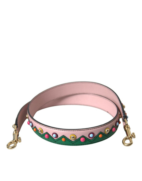 Pink Leather Handbag Accessory Shoulder Strap Pink Leather Handbag Accessory Shoulder Strap