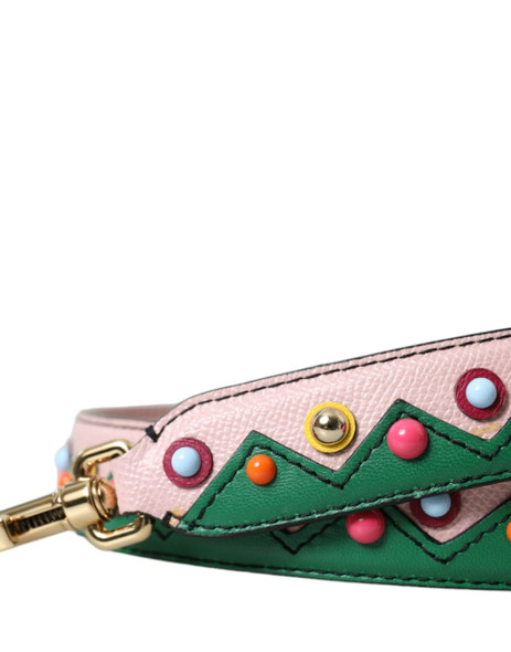 Pink Leather Handbag Accessory Shoulder Strap Pink Leather Handbag Accessory Shoulder Strap