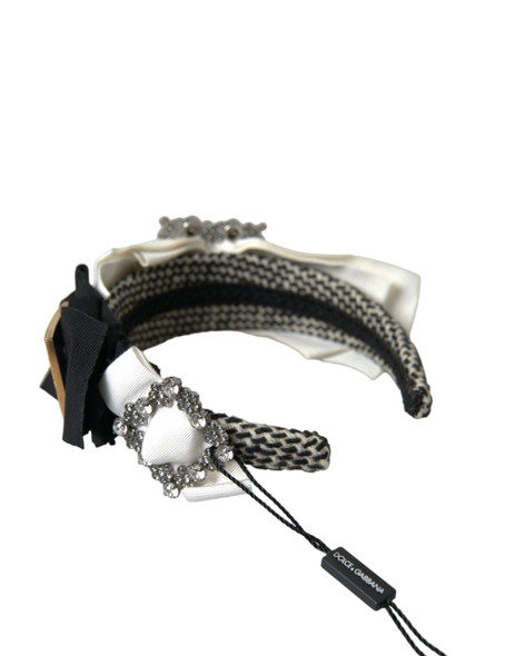 Dolce & Gabbana Multicolor Crystal Embellished Women Headband Diadem Dolce & Gabbana Multicolor Crystal Embellished Women Headband Diadem