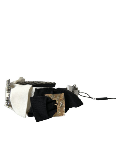 Dolce & Gabbana Multicolor Crystal Embellished Women Headband Diadem Dolce & Gabbana Multicolor Crystal Embellished Women Headband Diadem