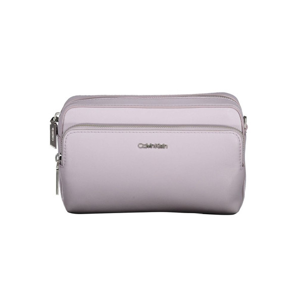 Purple Polyester Handbag Purple Polyester Handbag