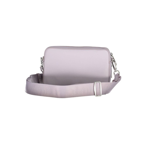 Purple Polyester Handbag Purple Polyester Handbag