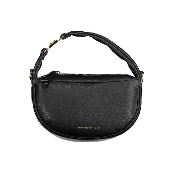 Black Polyester Handbag Black Polyester Handbag