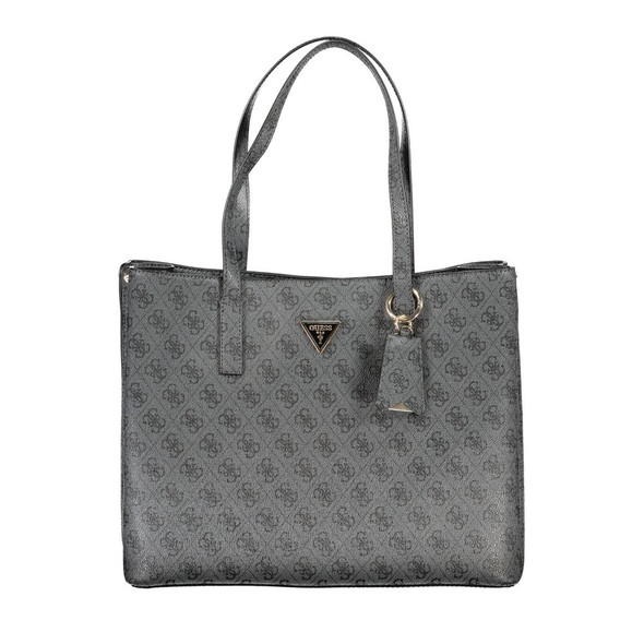 Guess Jeans Black Polyethylene Handbag GU-23466 Guess Jeans Black Polyethylene Handbag GU-23466